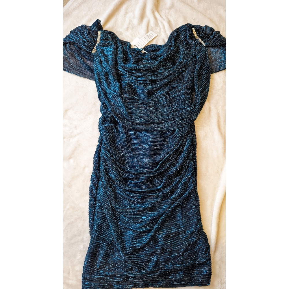 Drape Sheath Dress